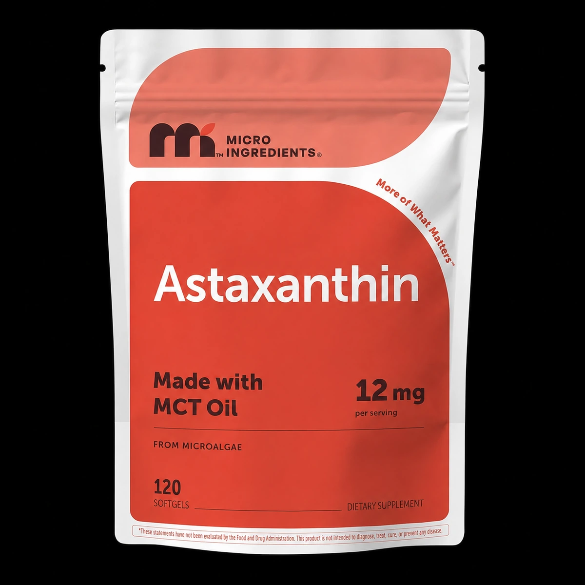 Astaxanthin 12mg Micro Ingredients