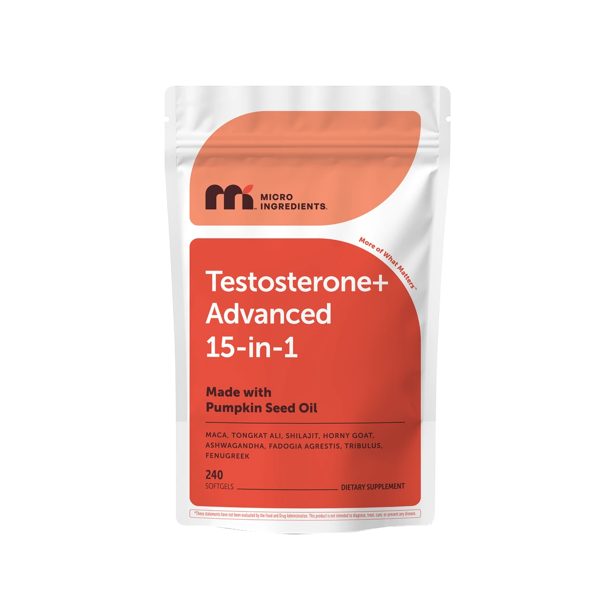 Testosterone+ Advanced 15-in-1 Micro Ingredients